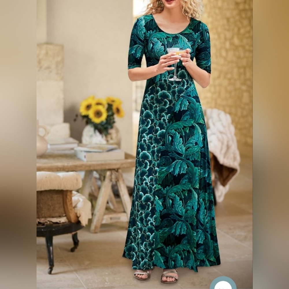 Soft Surroundings Nanette Maxi Dress